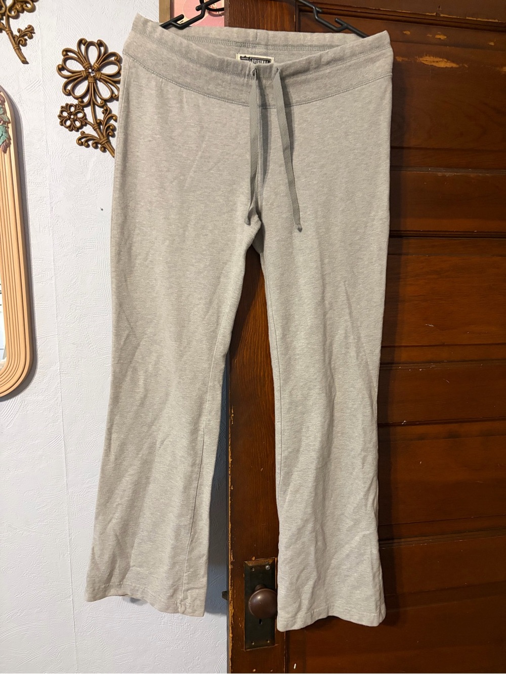 Y2K Women’s Light Gray flare bottom Lounge Pants